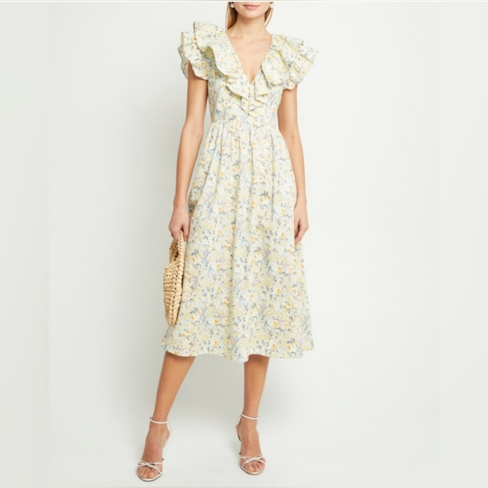 [New NWT] o.p.t Kate floral Spring & Summer Dress